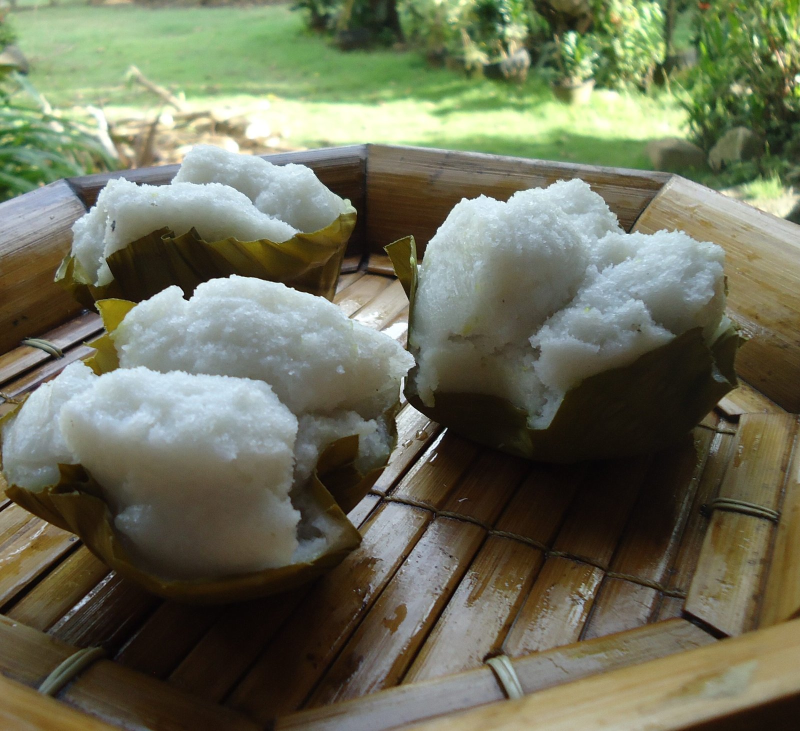 Puto (Steamed Rice Cakes)