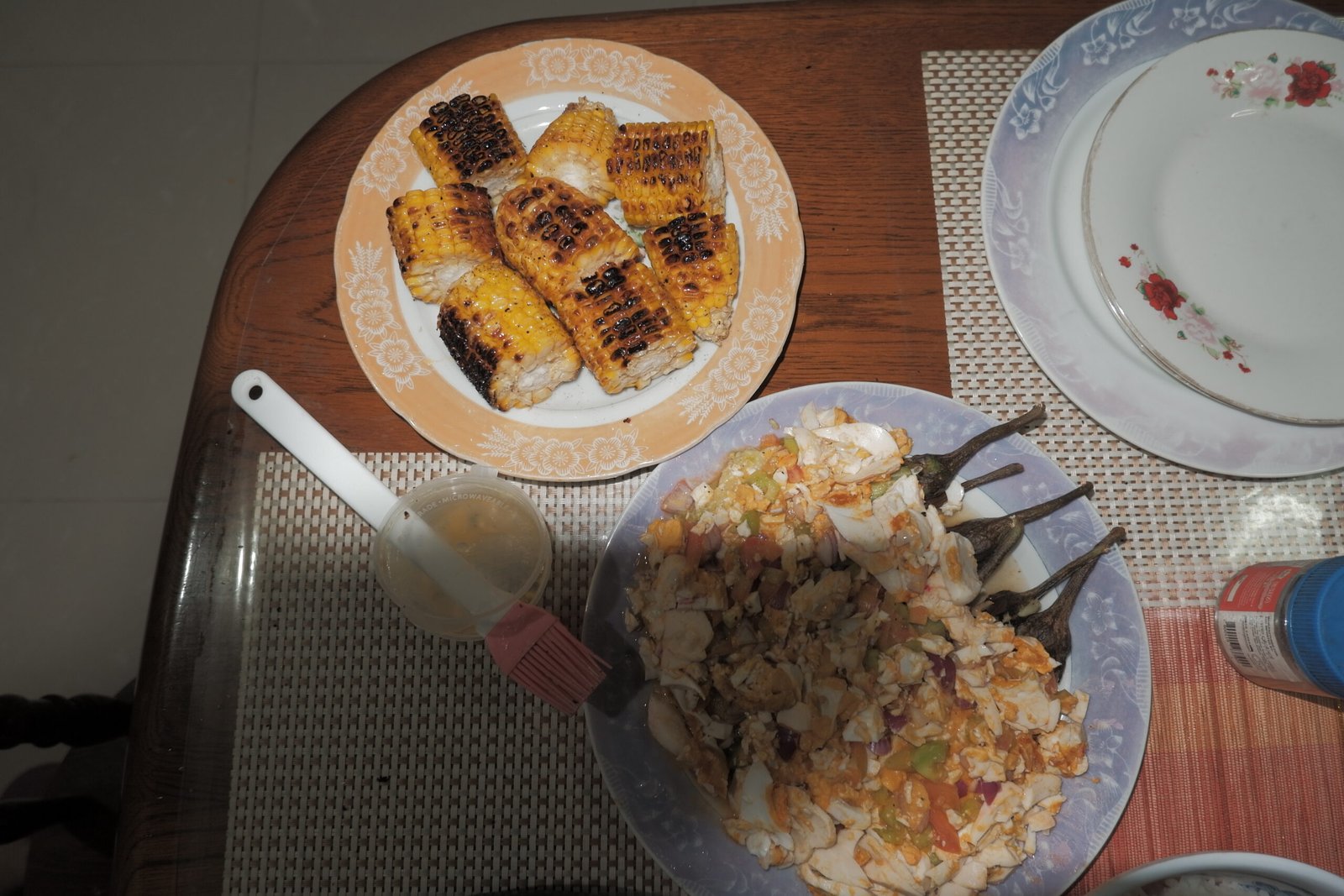 Ensaladang Talong (Grilled Eggplant Salad) photo