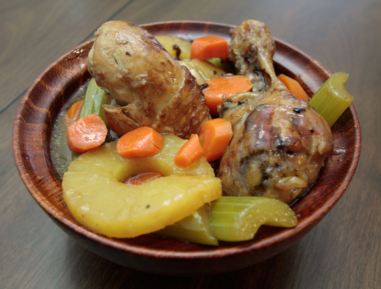 Pininyahang Manok (Chicken with Pineapple)