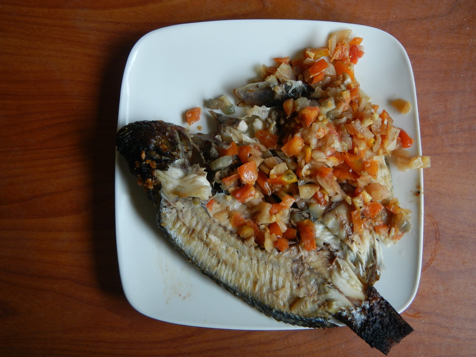 Pinaputok na Tilapia