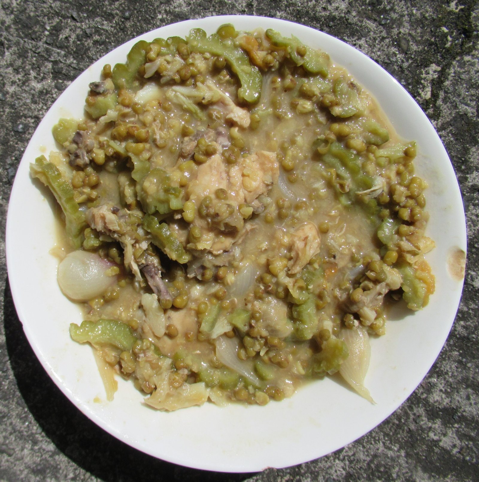 Ginisang Munggo (Mung Bean Soup) photo