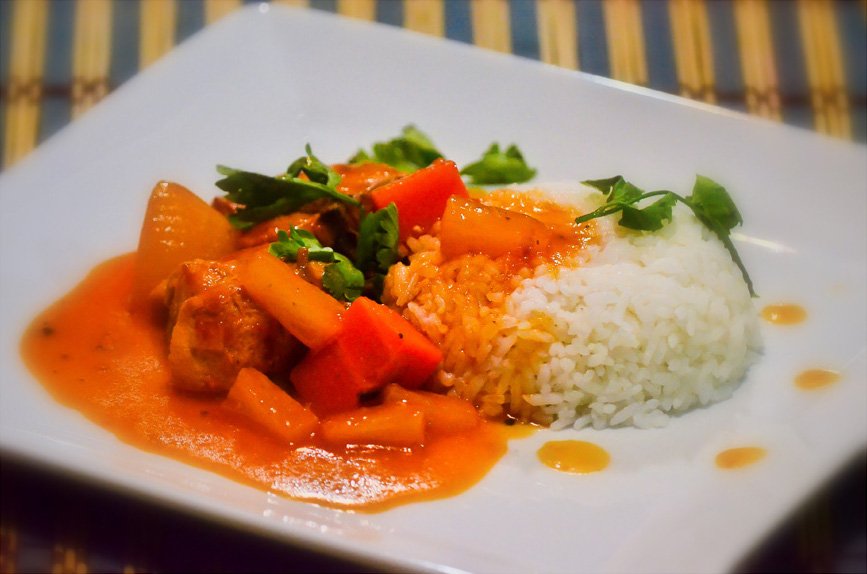 Chicken Afritada photo