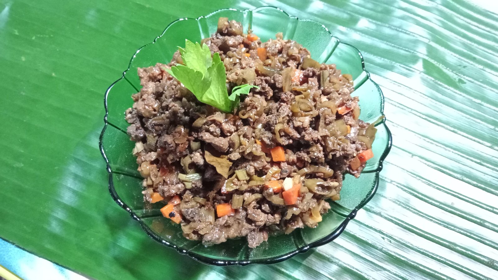 Bopis (Pork Lung and Heart Saute) photo